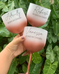 Kit c/ 40 Taças Gin Degrade Personalizadas