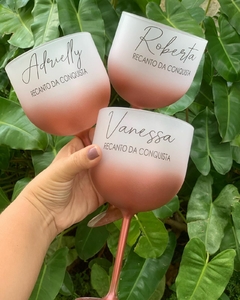 Kit c/ 50 Taças Gin Degradê Personalizadas - Juhh Personalizados