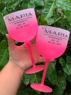 Kit c/ 15 Taças Gin Degrade Personalizadas - Juhh Personalizados