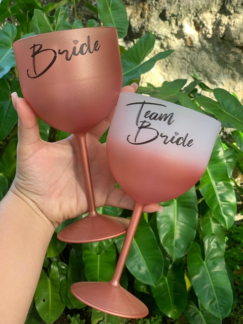Kit 10 Taças Gin - Bride / Team Bride