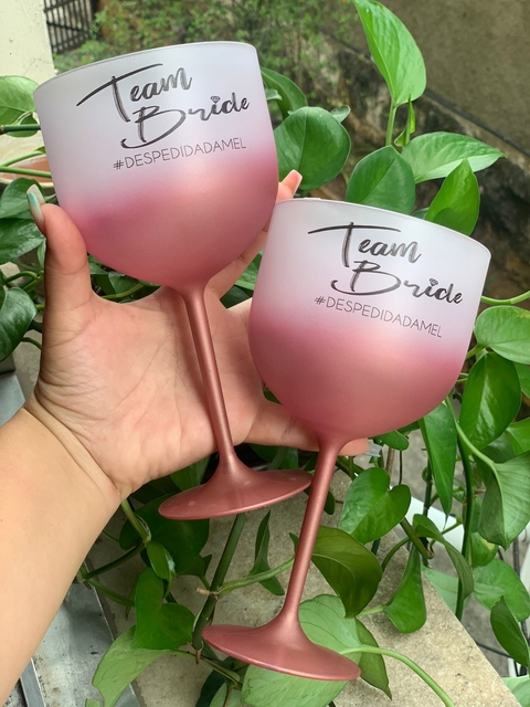 Kit c/ 10 Taças Gin degradê