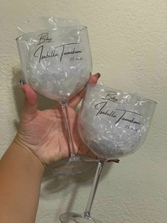 Kit c/ 20 Taças Gin Cristal Personalizadas