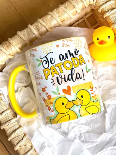 Caneca Namorados - Te amo PATODA vida!