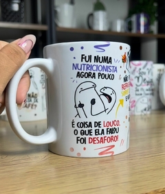 Caneca de Cerâmica Flork - Paródia Nutricionista