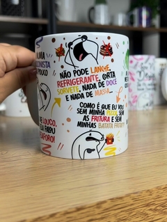 Caneca de Cerâmica Flork - Paródia Nutricionista - comprar online