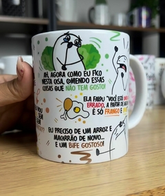 Caneca de Cerâmica Flork - Paródia Nutricionista na internet