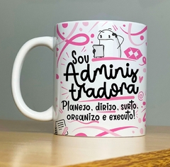 Caneca de Cerâmica Flork - Profissão Administradora/Administrador