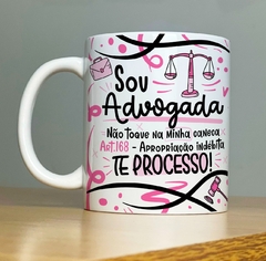 Caneca de Cerâmica Flork - Profissão Advogada/Advogado na internet