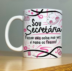 Caneca de Cerâmica Flork - Profissão Secretária/Secretário na internet