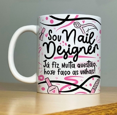 Caneca de Cerâmica Flork - Profissão Nail Designer - comprar online
