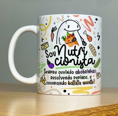 Caneca de Cerâmica Flork - Profissão Nutricionista