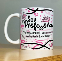 Caneca de Cerâmica Flork - Profissão Professora/Professor na internet