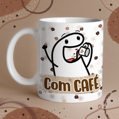 Caneca de Cerâmica "Sem café / com café" - comprar online