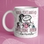 Caneca de Cerâmica flork "Uso exclusivo da melhor professora do mundo"