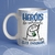 Caneca de Cerâmica flork "Heróis de verdade não vestem capa, eles ensinam!" - comprar online