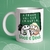 Caneca de Cerâmica flork "A prova é em dupla: Você e Deus"