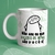 Caneca de Cerâmica flork "Não sou eu que preciso de notas, são vocês!" - comprar online