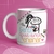 Caneca de Cerâmica flork "Gente que ama ensinar"