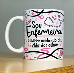 Caneca de Cerâmica Flork - Profissão Enfermeira/Enfermeiro na internet