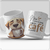 Caneca de Cerâmica "Não Converse Comigo Antes do Café"