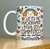 Caneca de Cerâmica "Hoje me programei pra ser simpática não me distraia"