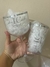 Kit c/ 15 Taças Gin Cristal Com borda metalizada + 10 Copos Whisky Cristal com borda metalizada