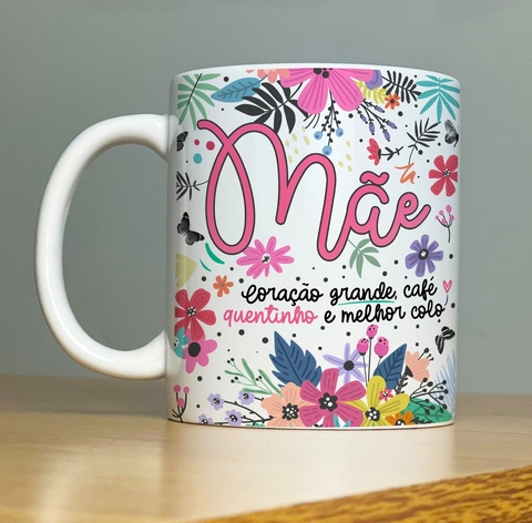 Caneca de Cerâmica "Mãe"