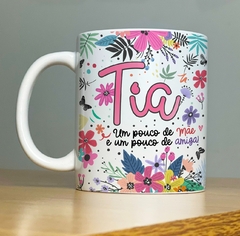 Caneca de Cerâmica "Tio/Tia"