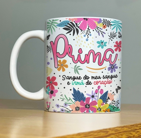 Caneca de Cerâmica "Prima/Primo"