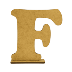 Letra "F" Crua