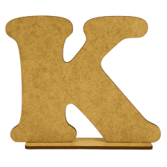 Letra "K" Crua