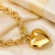 PULSEIRA ELO CORAÇÃO M 2341 - CRISTAL ROSA ACESSÓRIOS