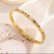 BRACELETE AÇO INÓX ROMANO ZIRCÔNIA 0064