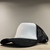 GORRAS TRUCKER PARA SUBLIMAR NEGRAS FRENTE BLANCO - SUBLICENTER