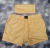 SHORT TACTEL PESADO - AMARELO COM LISTRAS POW26 - comprar online
