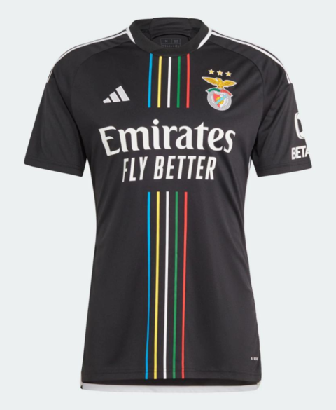 Camisa Oficial do Benfica II 23/24 - Preta