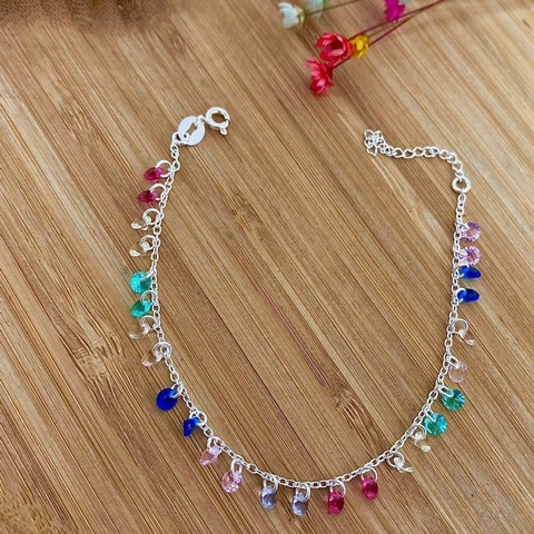 Pulseira Pedrinhas Coloridas