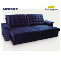 ESTOFADO RETRATIL RECLINAVEL NOBRE 03 LUG 2,30M