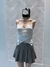 #3518 TOP PICO FRUNCE MARIPOSA - comprar online