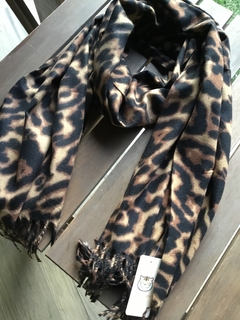 Echarpe animal print - comprar online