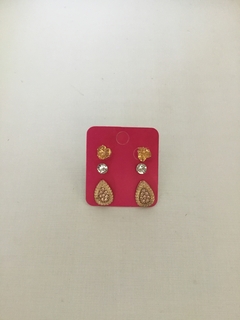 Trio de brincos - comprar online