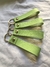 Llavero EcoCuero Verde Pistacho - comprar online