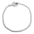 Pulsera De Pura Plata Fina 925 Broche De Corazon 3mm en internet
