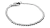 Pulsera De Pura Plata Fina 925 Broche De Corazon 3mm - comprar en línea