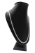 Imagen de Cadena De Pura Plata Fina 925 Tejido ValentinA 3mm Unisex 40cm a 70cm