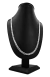 Cadena De Pura Plata Fina 925 Tejido Valentina 4mm Broche de perico 40cm a 70cm - comprar en línea