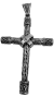 Dije Cruz De Pura Plata Fina 925 Espiga 7cm X 4cm Solida - tienda en línea