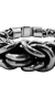 Pulso Grueso De Pura Plata Fina Ley 925 Bali 1cm Broche