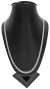 Cadena De pura Plata Fina 925 5mm Tejido Doble Hombre - comprar en línea