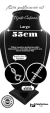 Cadena Plata Brillante Fina 925 Mujer Hombre Unisex 55cm 2mm - comprar en línea